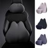 Headrest And Lumbar Pillows For Car Automotive Seat Supplies Auto Lumbar Support Cushion For Trucks Sedans SUVs RVs Drivers