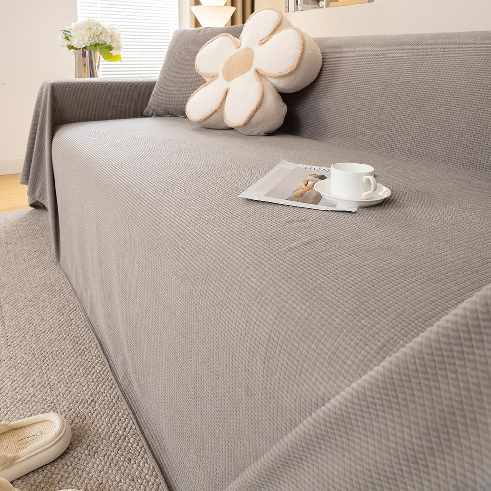 Four Seasons Universal Sofa Towel Chenille Simple Fashion Non-slip Sofa Cover Cloth Cushion Dust Cover