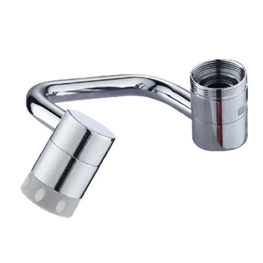 Mechanical Arm Faucet Featuring Adjustable Height Splash Proof and Boost Modes Threaded Connector for Multiple Installations