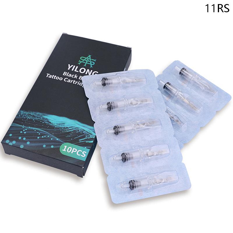 

Универсальные профессиональные одноразовые иглы для картриджей с татуировкой, 10 игл для картриджей