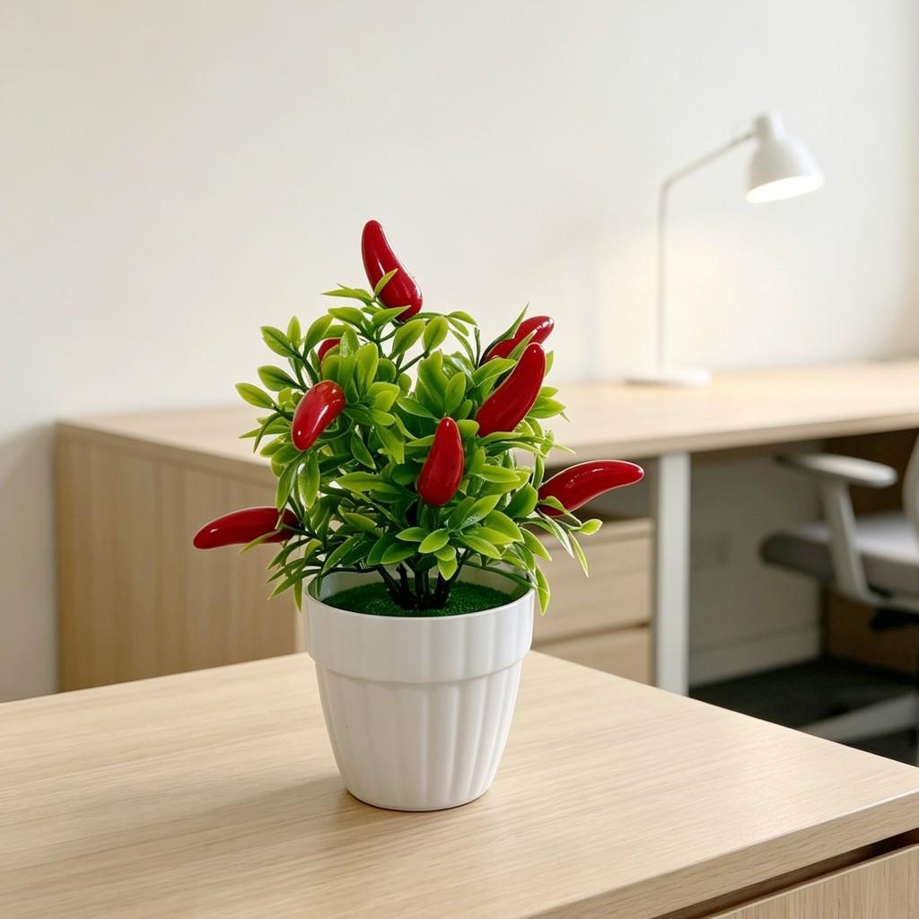 Faux Fruit Tree Decor With Foam And Plastic For Home And Event Display