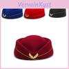 Chic Red Wool Beret Hat For Women With Breathable Fabric Ideal For Year-round Wear