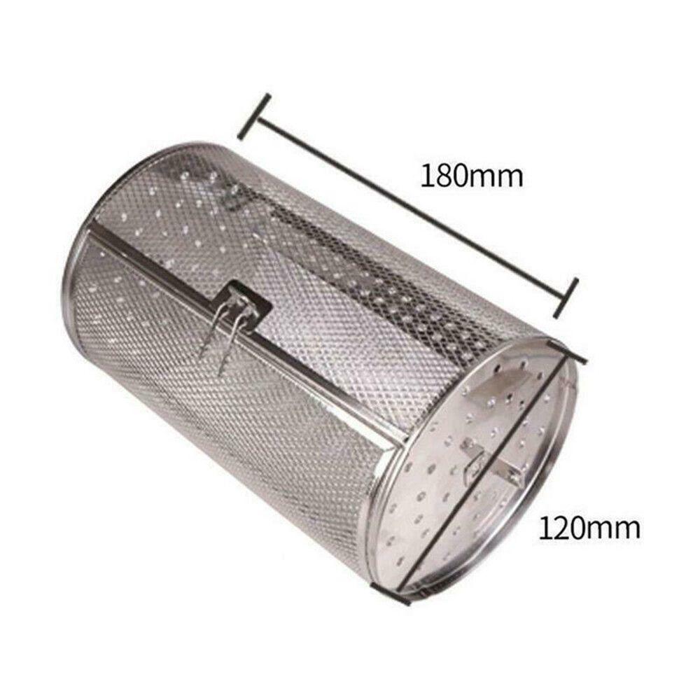 Kitchen Stainless Steel Rotating Baking Supplies Oven Basket Grill Roaster Air Fryer Accessories