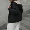 Women S Quilted Hooded Winter Cotton Coat Warm Lightweight Jacket
