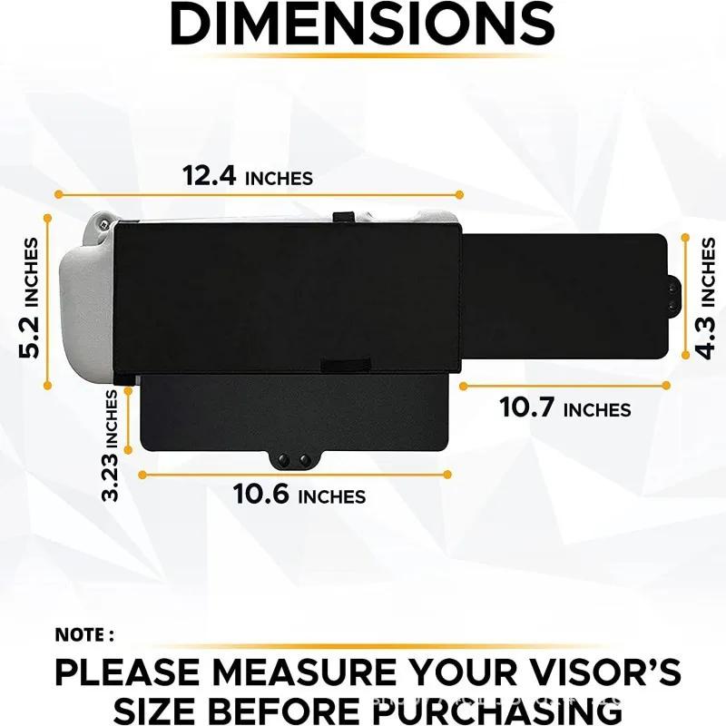 Universal Car Sun Visor Extender Anti-glare Sun Blocker Car Window Sunshade and UV Rays Blocker Sunshade Cars Accessories