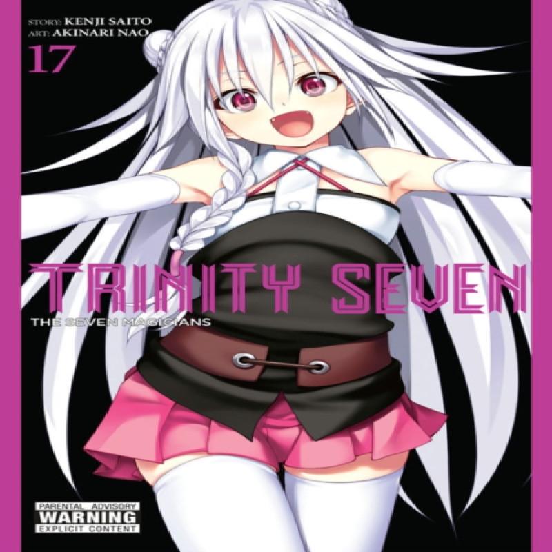 Trinity Seven Vol. 17 by Kenji Saito Paperback Book 9781975383015