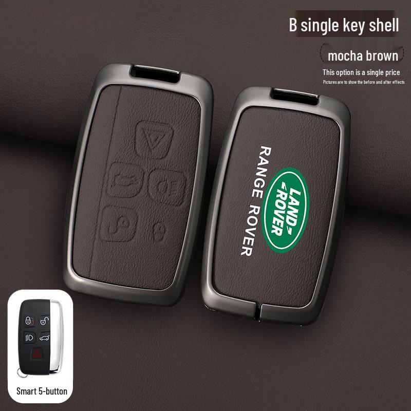 

Премиальный чехол-ракушка для ключа для Land Rover: Range Rover Evoque, Defender 110, Discovery Sport, Discovery 4/5, Freelander 2 OPP Bag