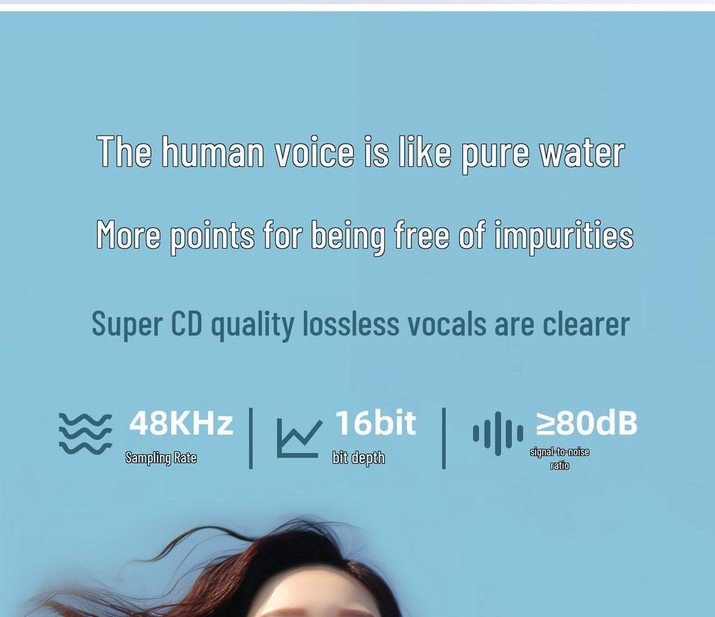 Wireless Lavalier Microphone for Outdoor Live Recording with Noise Reduction