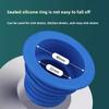 Universal Fit Kitchen Pipe Sewer Seal Ring Leak Proof Temperature Resistant Sewer Pipe Sealing Ring Odor-proof