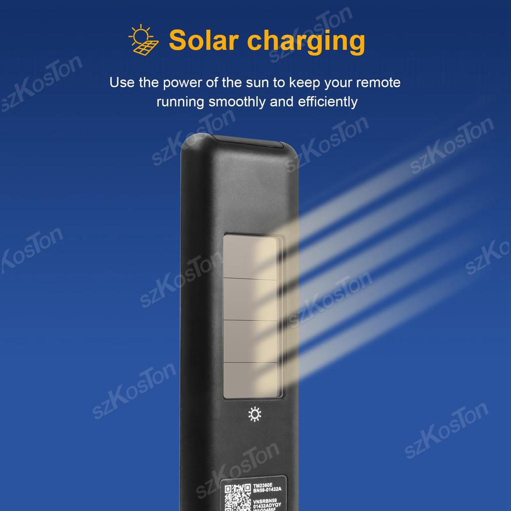 BN59-01432A Solární nabíjení Hlasový dálkový ovladač pro Samsung Smart TV Náhradní dálkový ovladač pro televizory Samsung Model 2024 Neo QLED HDR