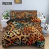 Bedspread Cover Leopard Print Pattern Bed Ensemble Microfiber Print Pattern Bedspread Cover Wild Animals for Kids Teens Men Women Bedroom Decorations