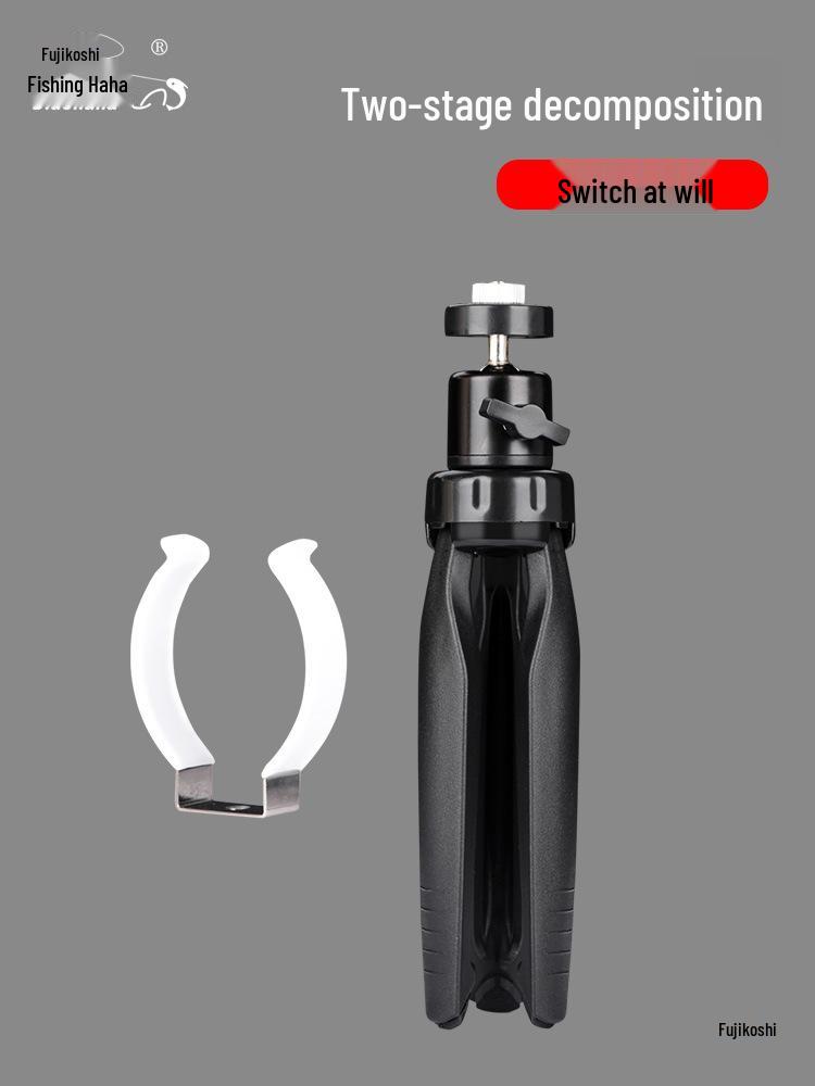 Folding Ice Fishing Rod Holder - Adjustable Winter Rod Stand & Support Frame