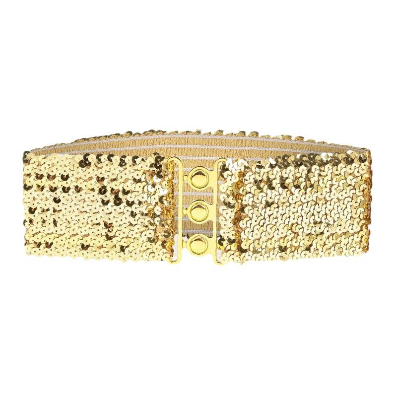 Belt Female Fish Scales Belt Elastic Wide Waist Seal Women's Dress Accessories