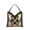 Topkapi Tragetasche Leichter Satin Schal Print Tragetasche 503067000625 Schwarz [TREASURE TOPKAPI] (Schwarz) Damen