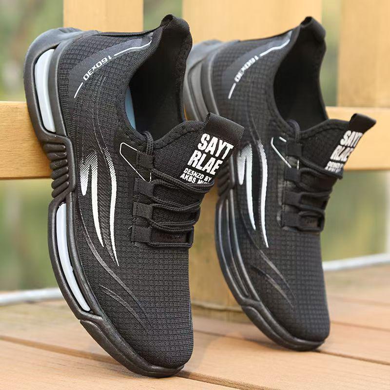 Men's Summer Mesh Slip-on Sneakers - Breathable Casual Shoes for Students