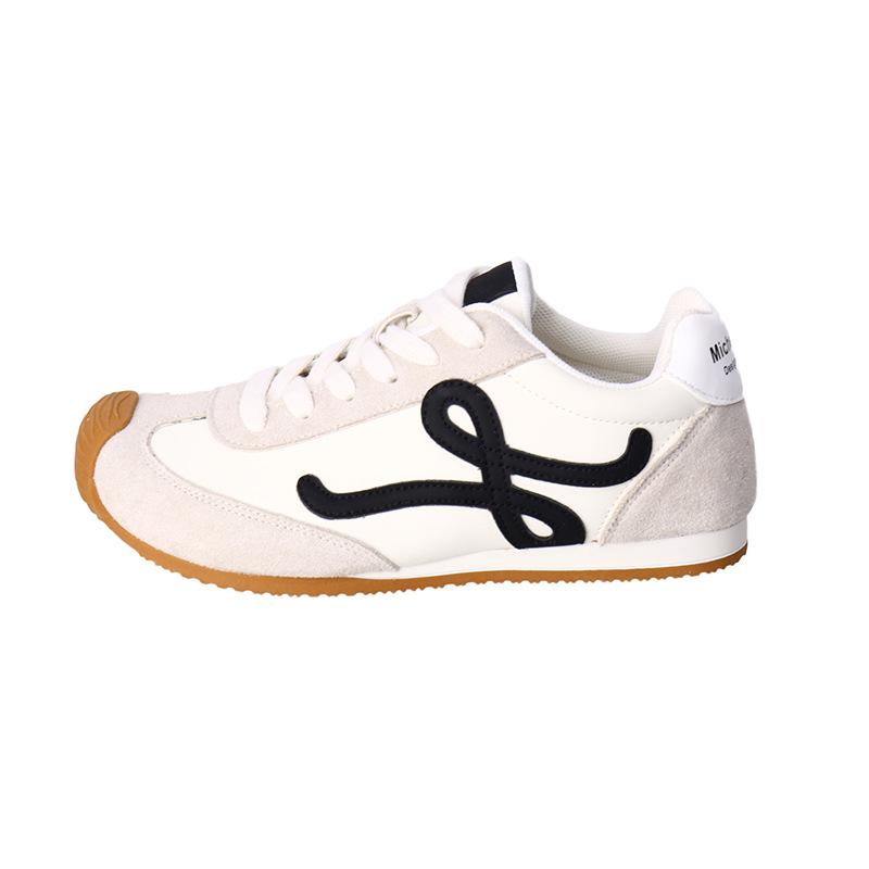 Ugly cute retro color matching Forrest Gump shoes women's 2025 new fashion versatile, comfortable and lightweight sports and leisure moral training s