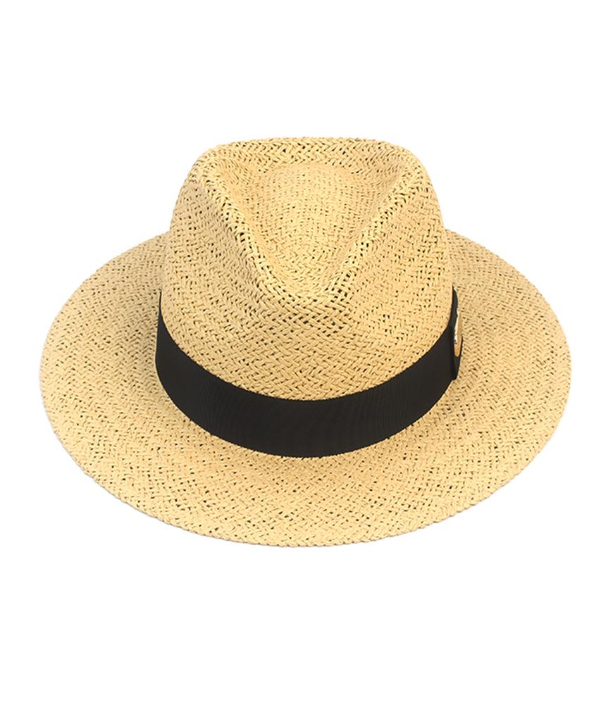 Yunibeosyeolkemiseuteuli Summer Beige Fedora - Big Size Big Size Fedora