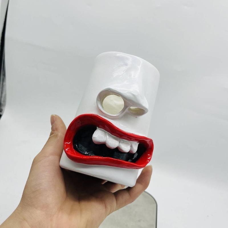 1pc Funny Paper Drawer Decorations Funny Nose Tissue Holders Resin Handicrafts Desktop Ornaments