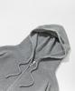 GLW Oversized Hajji Two-Way Hooded Zip-Up Knit Gray