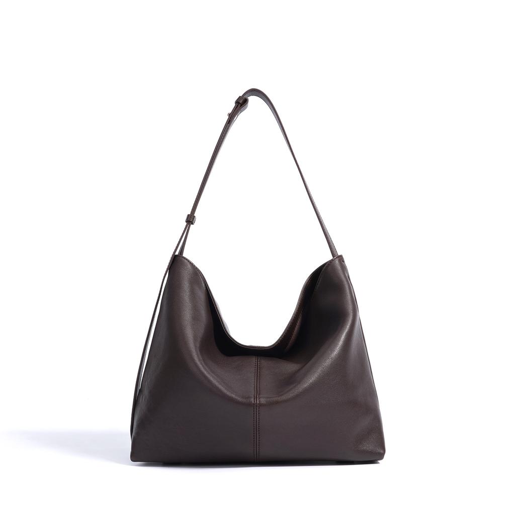 New design sheepskin handbag, high-end large-capacity shoulder bag, versatile crossbody bag for women