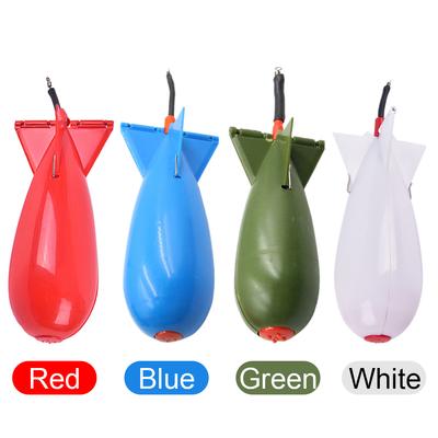 Carp Fishing Rocket Feeder Spod Float Lure Bait Holder Spomb Pellet Feeders Fishing Tackle Feeders Fishing Accessories
