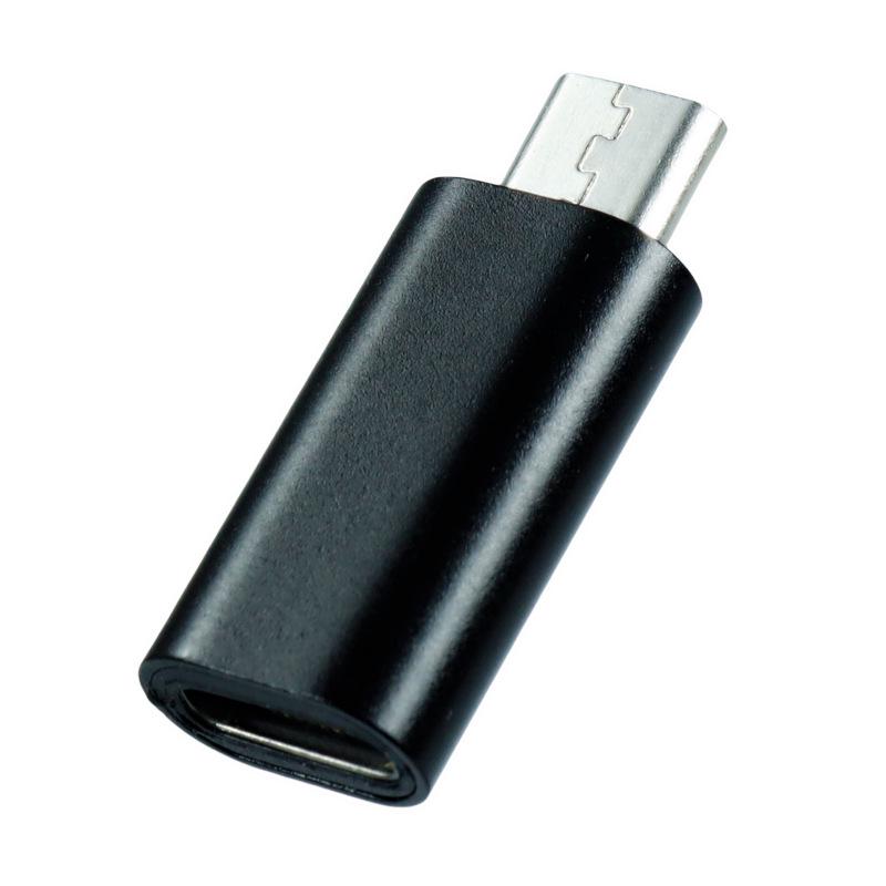 Adaptor tip C la Micro USB OTG: Convertor din aliaj de aluminiu pentru dispozitive Android și Apple