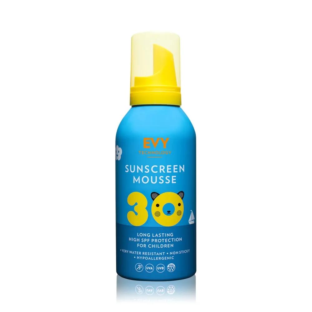 EVY Technology Sunscreen Mousse Kids Face & Body SPF30, 150ml