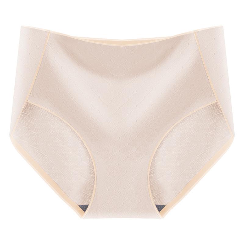 4 Teile/satz Süße Mädchen Einfarbig Slips Bequeme Atmungsaktive Baumwolle Nahtlose Hohe Taille Höschen Große Größe Casual Unterhosen