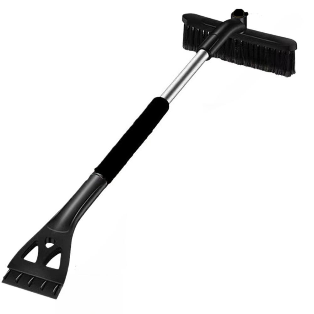 

Разборная автомобильная лопата для снега 3 в 1, скребок для льда, автомобильный скребок для снега и щетка, выдвижная, с пенопластовой ручкой, идеально подходит для зимней разморозки