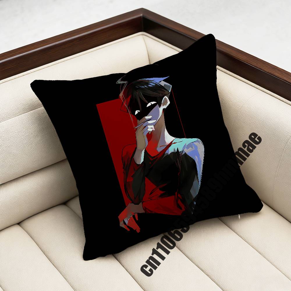 Game DDead Plate Vince Rody Vincent Throw Pillow Case Sham For Xcm Xcm Square Bedroom Pillowcase Cushion Cover