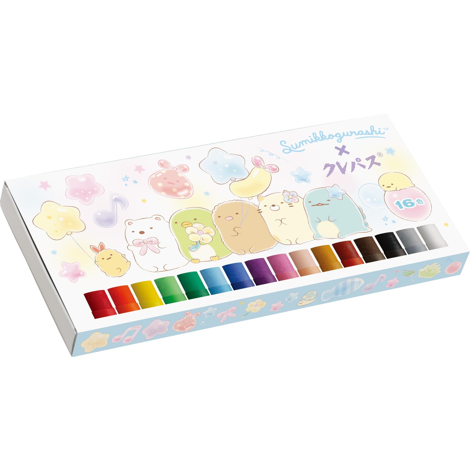 

Sumikkogurashi Crayon 16 colors PH22401 San-X