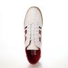 Mobus Leather Genuine Walking Current NEW MUNDEN Japanese Shoe Men's Sneakers, Leather, Sports, Casual, Shoes, Model, (White/Dark Red, Size, Adult,
