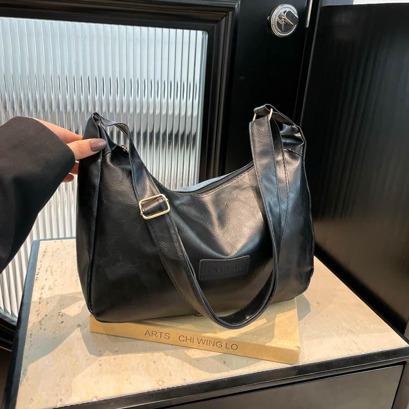 Spring and summer new women's bags solid color simple casual versatile large capacity tote bag shoulder messenger bag women