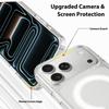 For iPhone 17 Pro Max Case Compatible with MagSafe TPU + Acrylic Phone Cover with Camera Control Button