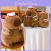 Capybara Plush Toy With Soft Pp Cotton Filling For Kids Bedroom Decor