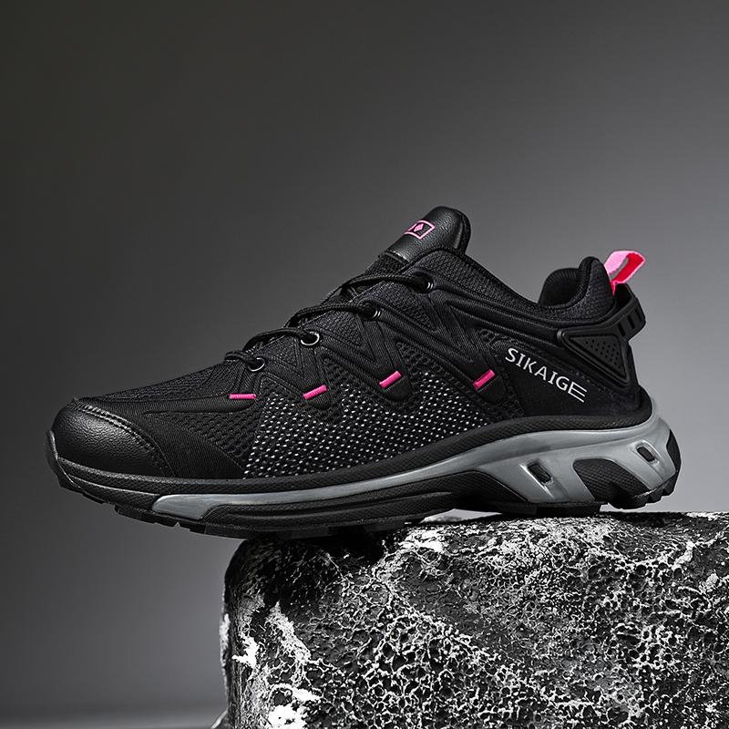 Nové designové trailové běžecké boty pánské terénní tenisky lehké protiskluzové outdoorové horolezecké sportovní boty pánská obuv
