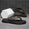 Summer Man Flip Flops Luxury Brand  Designer Men's Shoes Sale Adult Men's Sandal Shoes for Events Slippers House Man Flop