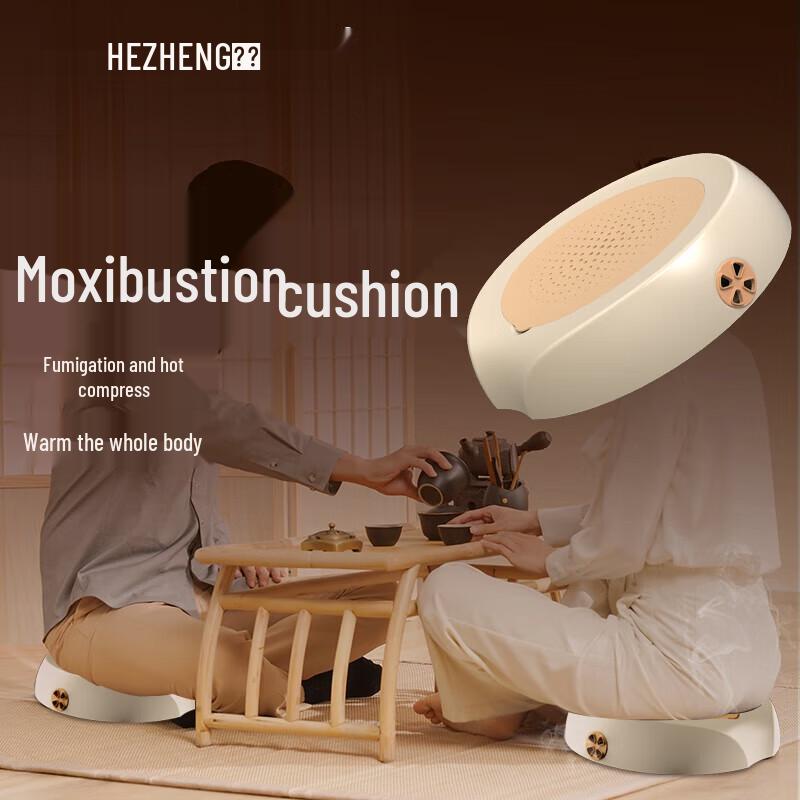 Hezheng USB Heated Wormwood Moxibustion Seat Cushion
