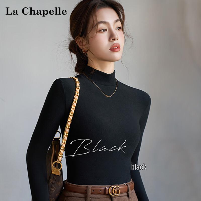 La Chapelle Women s Thermal Mock Neck Base Layer Top XL