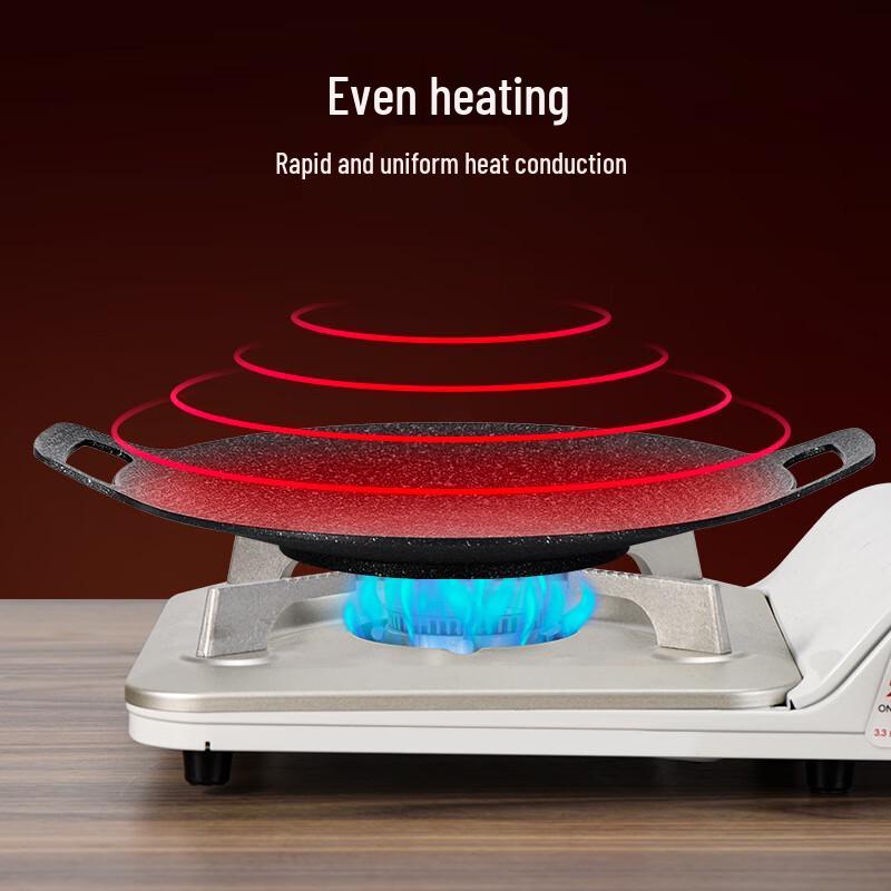 Yoshida Craftsman Maifan Stone Korean BBQ Grill Pan