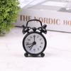 Classic Bell Mini Alarm Clock Quartz Movement Bedside Night Analog Clock