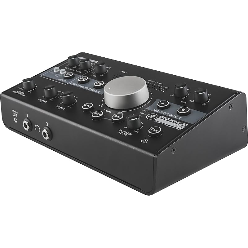 MACKIE Level control & sound source/monitor speaker controller + USB interface Big Knob Studio