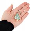 Christmas Tree Brooch - And , Glitter - Pinets