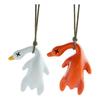 Yousheng Roast Duck Hanging Ornament Car Rearview Mirror Duck Hanging Decoration Resin Animal Figurine Pendant Car Interior Accessories
