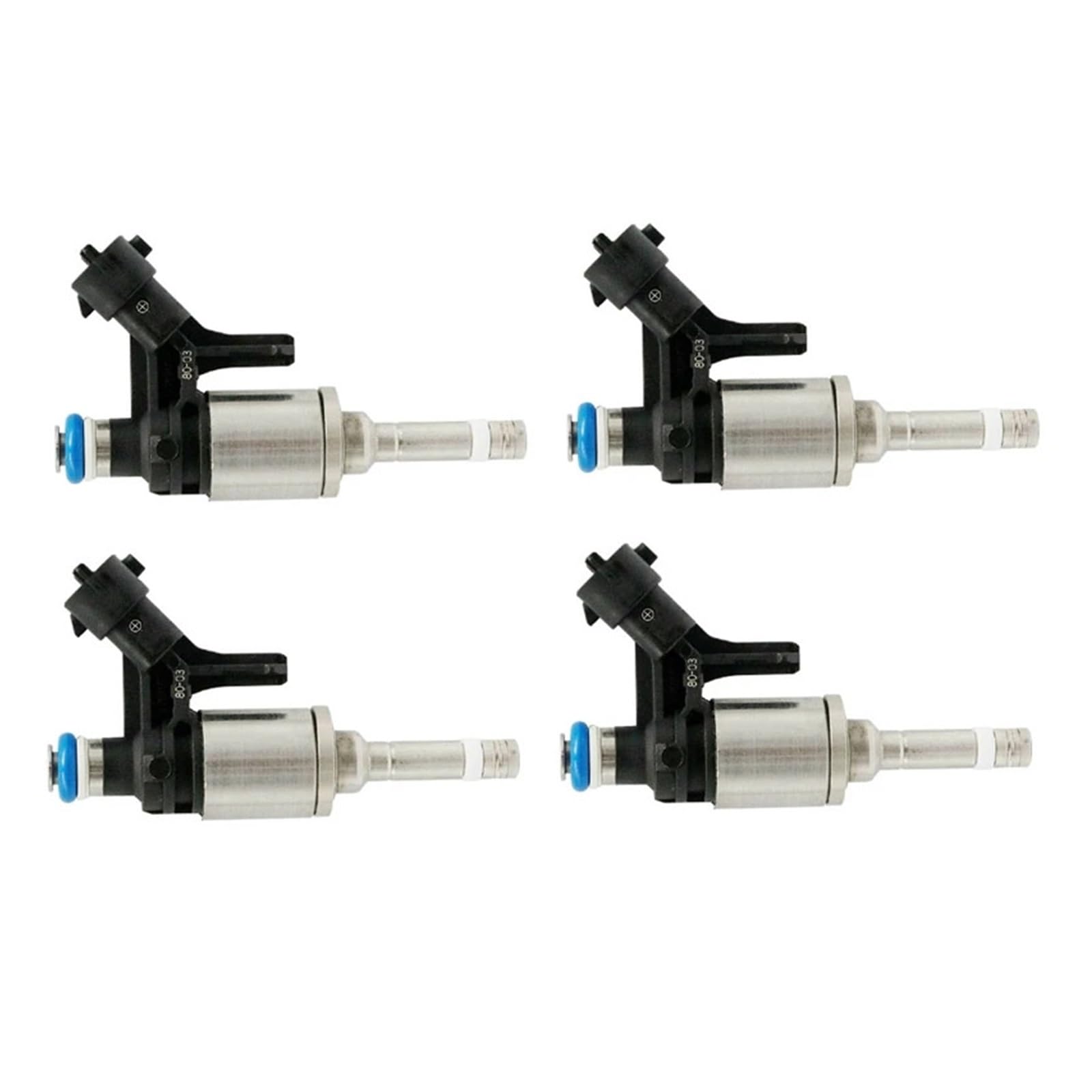 

4 паливні форсунки двигуна для BMW MINI R55 R56 R57 R58 R59 R60 13538682350 13537591623 0261500494 One size срібний