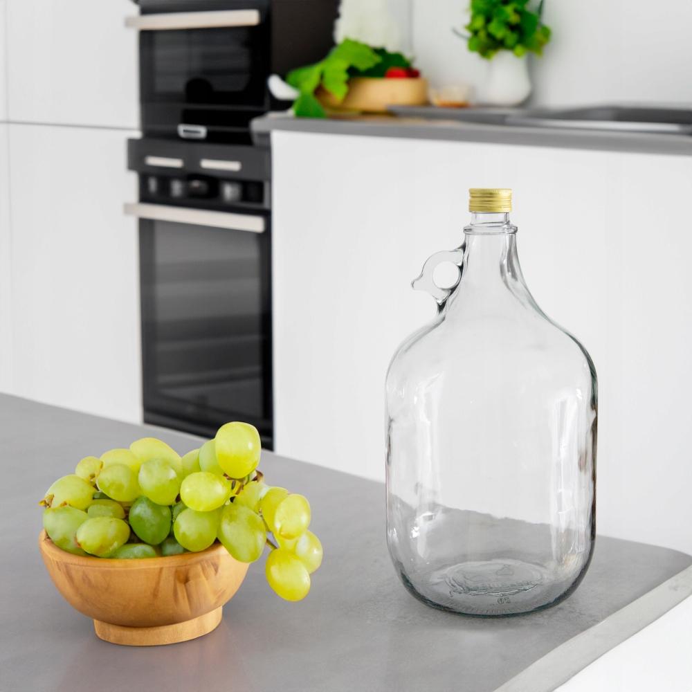 Lady 5L With Screw Cap Carboy Balloon For Wine Liqueurs Carboy Jug For Wine