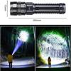 Ultra Bright Torch Built-in Battery Flash Light Emergency Spotlights 5km 1500W Most Powerful Led Flashlights