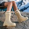 Family-sized Waterproof & Non-slip Rain Boots for Outdoor Activities Matching Designs for Adults