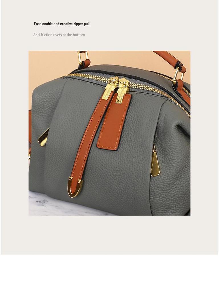 2023 Women's Genuine Soft Leather Crossbody Bag - Fashionable Single Shoulder Handbag
