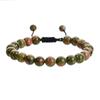 Leisure and Fashion Series Hand Chain Natural Stone Jade Mix and Match Weaving Bracelet Ornaments Gift